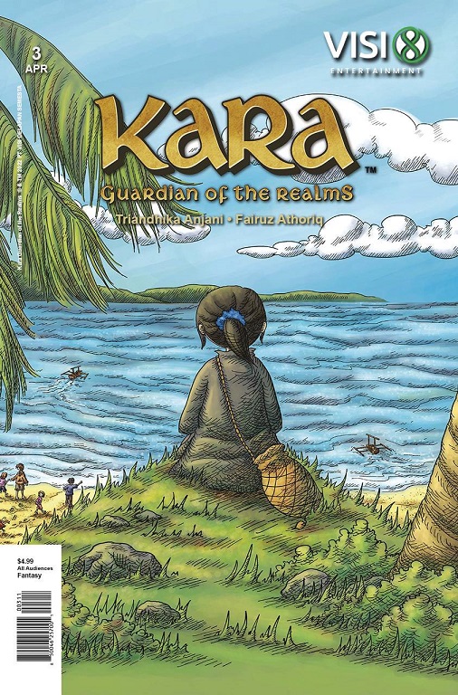 Front cover of Kara: Guardian of the Realms issue 3